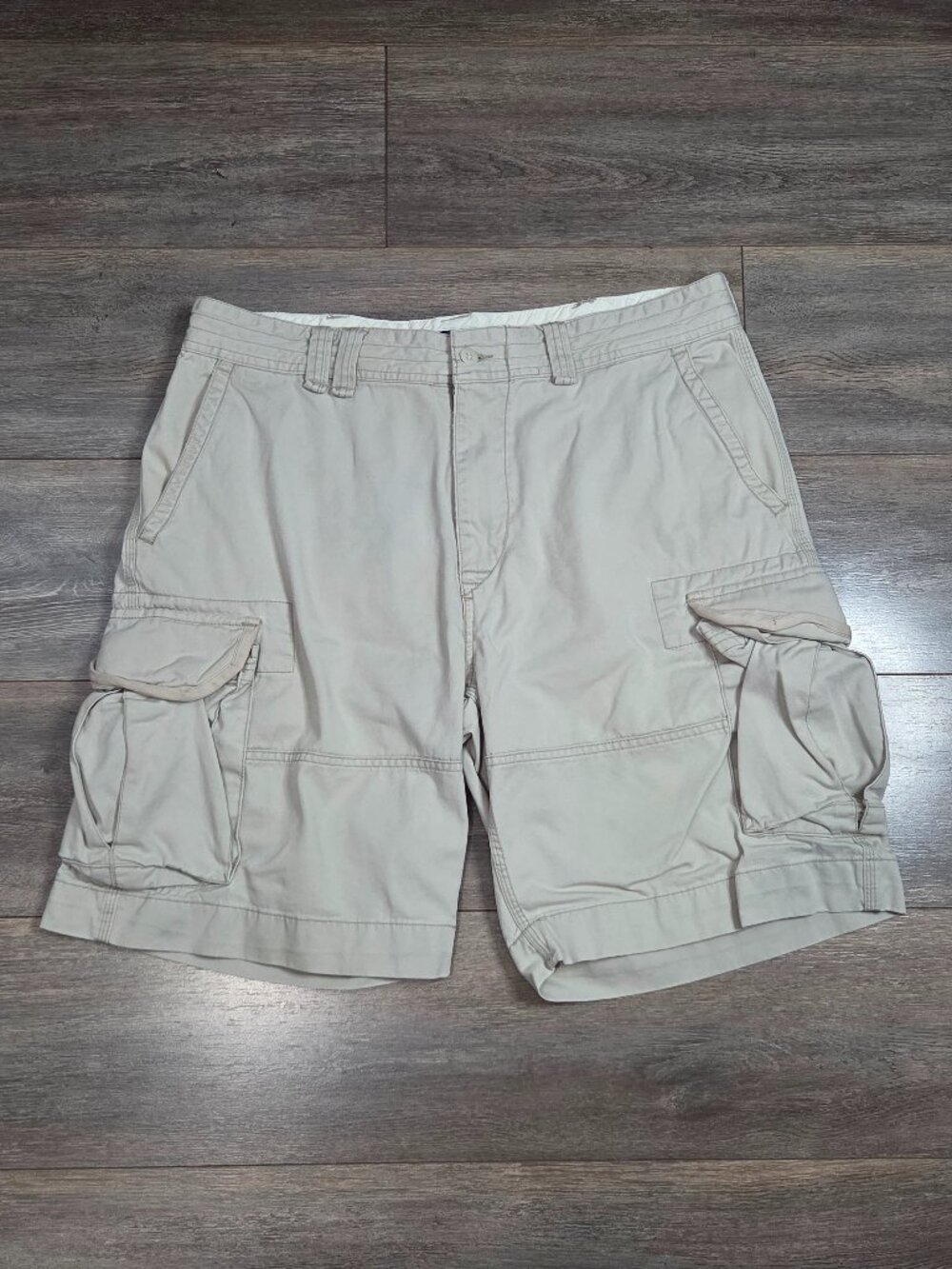 Vintage 90's Polo Ralph Lauren Cargo Shorts Men's 36 Khaki